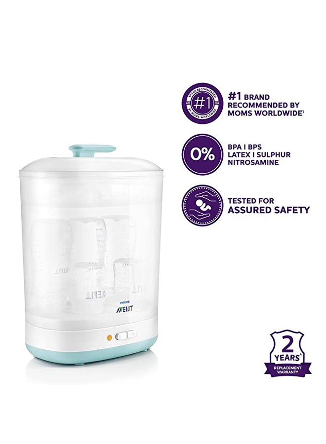 Philips Avent 2-in-1 Clever Multi-function Lid Design Electric Natural Steam Sterilizer - Image 5