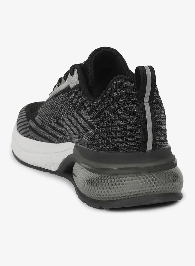 CAMPUS Blk/Silver Men's Black Classic Low-Top Sneakers,Comfortable Sporty Shoes & Modern Design for Men | Best Price UAE