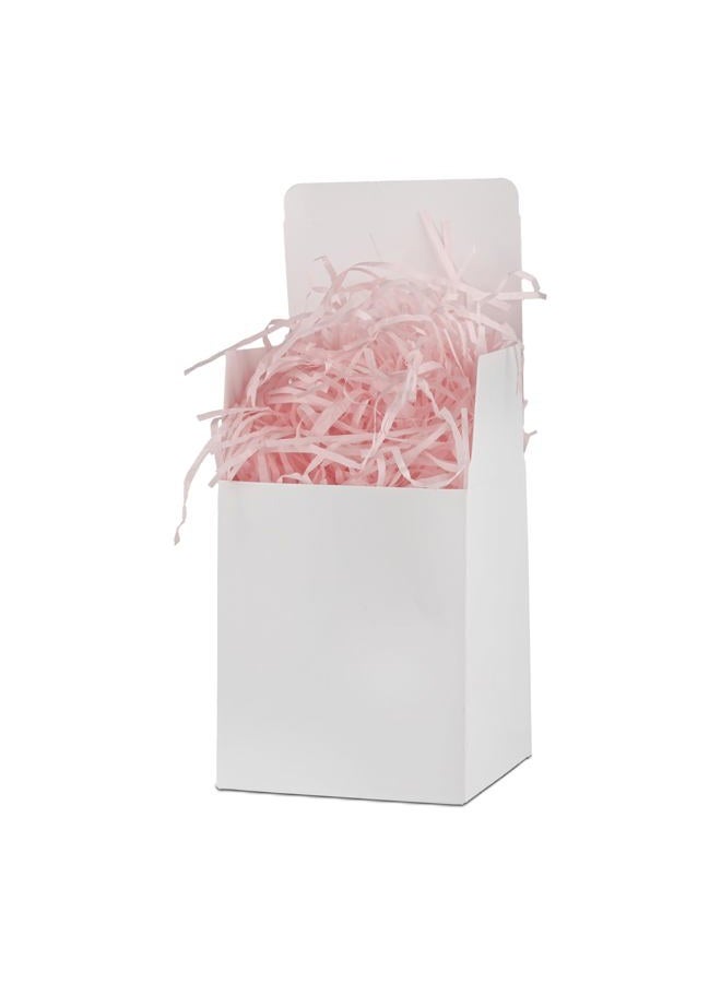JIWINNER 8 oz (1/2 LB) Cut Paper Shred Filler for Gift Baskets, Easter Basket Grass, Light Pink Paper Filler for Gift Wrapping, Crafting Activities, Weddings, Boxes Filler, Basket Filler, - Image 3