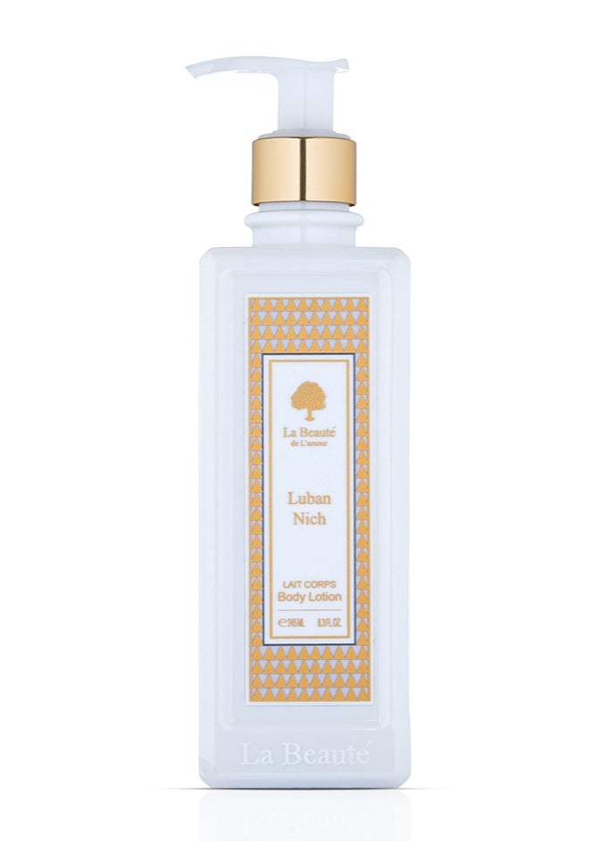 La Beaute De Lamour - Luban Niche Moisturizing Body Lotion 245ml - Image 1