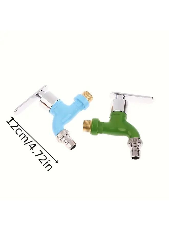 Orange Wall Mounted Washing Machine Faucet PPR Plastic Quick Connect Garden Balcony Kitchen - Image 3