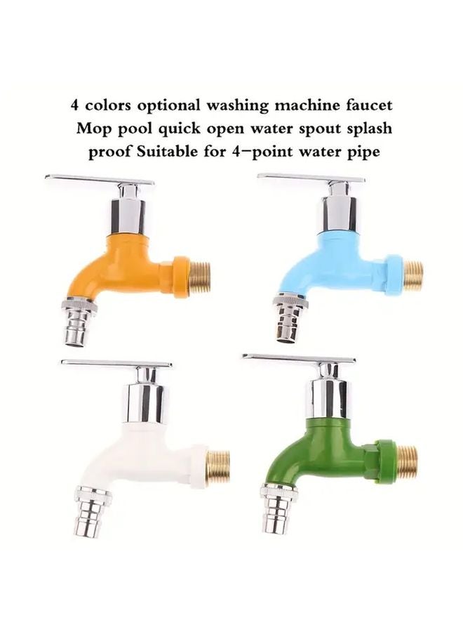 Orange Wall Mounted Washing Machine Faucet PPR Plastic Quick Connect Garden Balcony Kitchen - Image 4