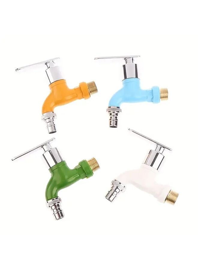 Orange Wall Mounted Washing Machine Faucet PPR Plastic Quick Connect Garden Balcony Kitchen - Image 5