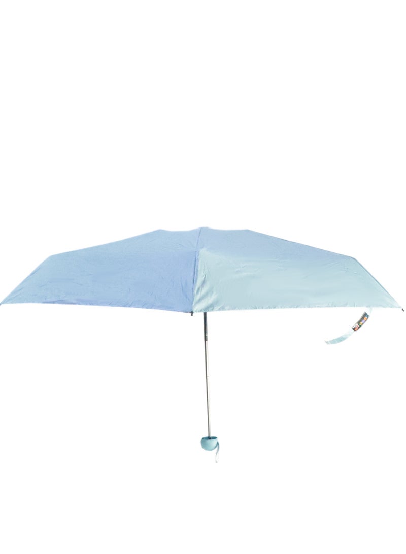 بيج ديزاين مظلة بيج ديزاين مودز أب فيروزية صغيرة، فتح وإغلاق يدوي، مقاومة للرياح، حجم صغير، تصميم أنيق - Image 1