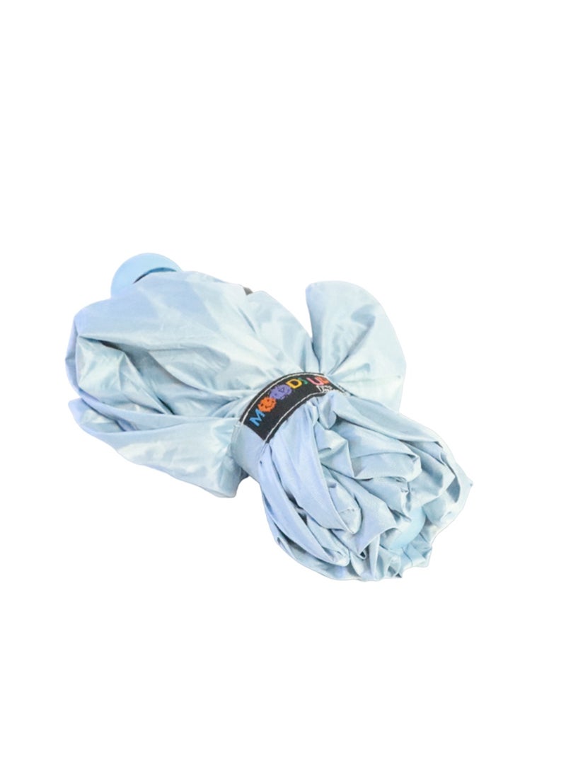 بيج ديزاين مظلة بيج ديزاين مودز أب فيروزية صغيرة، فتح وإغلاق يدوي، مقاومة للرياح، حجم صغير، تصميم أنيق - Image 2