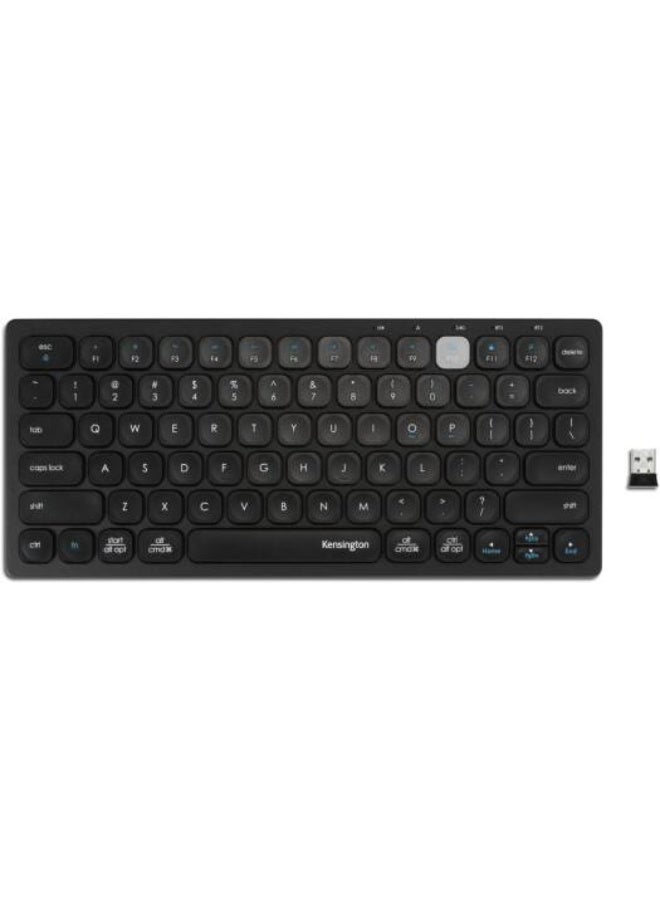 Kensington Wireless Mini Keyboard via Bluetooth or USB 3.0, Compact QWERTY IT Multi-Device and Dual Wireless, Compatible with Windows, Mac, iOS and Chrome OS Arabic - Image 3