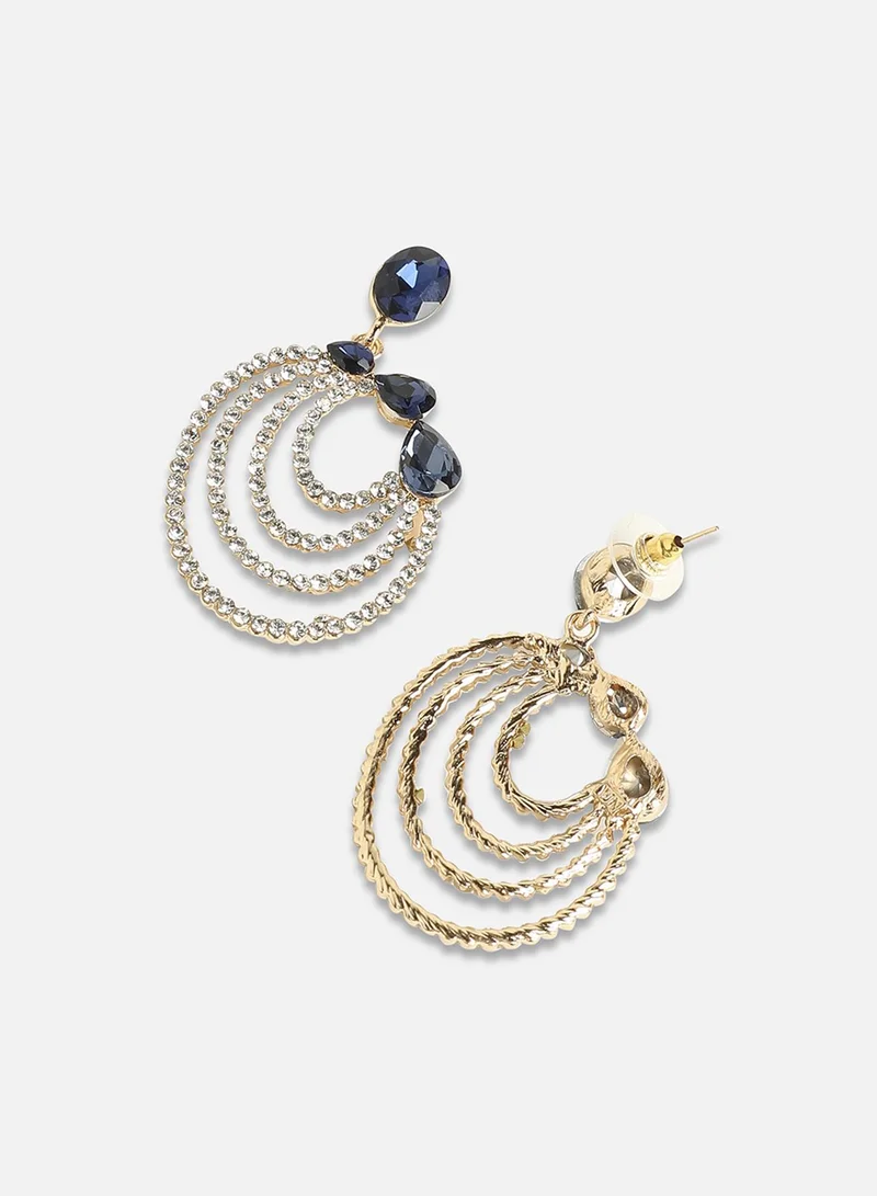 SOHI Moonlit Whispers Artificial Drop Earring Jewellery