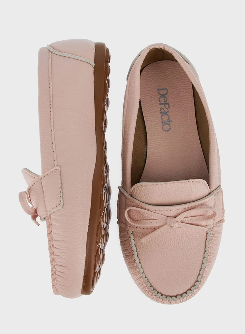 DeFacto Bow Detail Moccasin