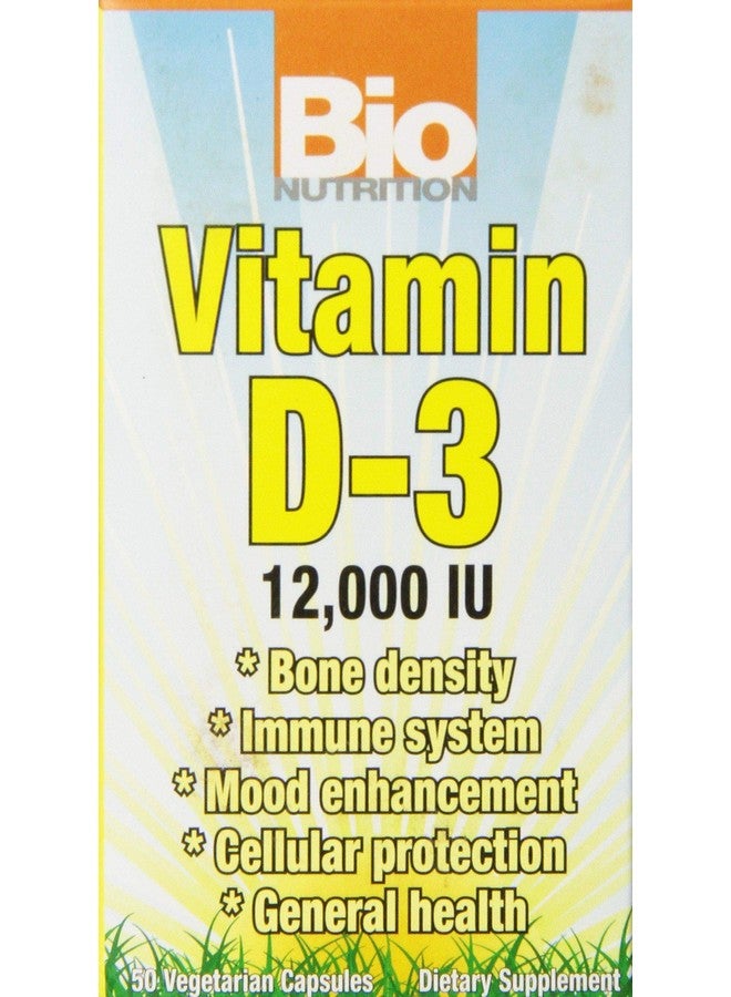 Bio Nutrition Bio Nutrition D3 12000 Iu Vegi-Caps, 50 Count - Image 1