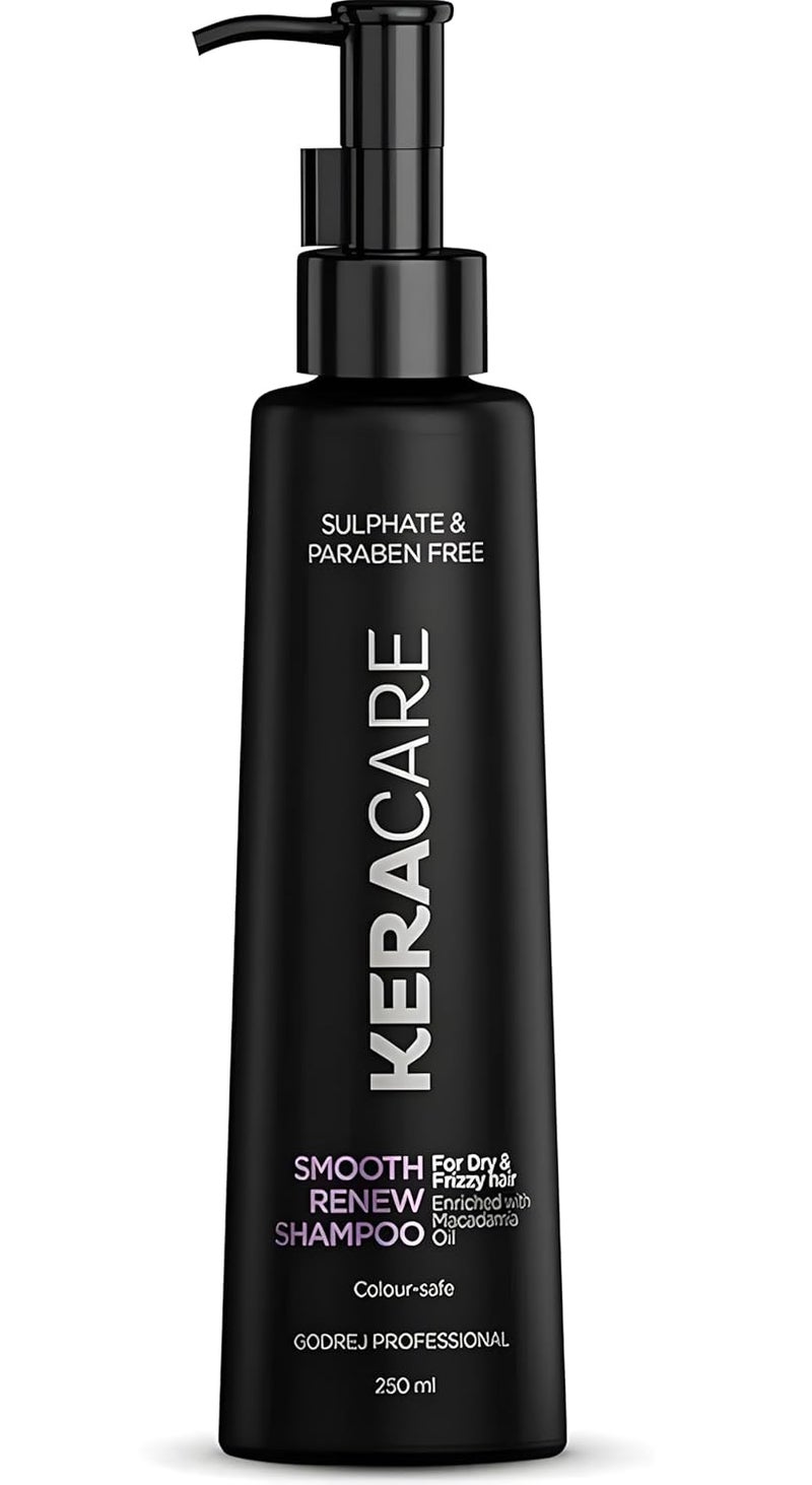 Generic VGSE KERACARE COLOUR SAFE SMOOTH RENEW SHAMPOOSULPHATE PARABEN FREEFOR DRY FRIZZY HAIR 250 ML  - Image 1