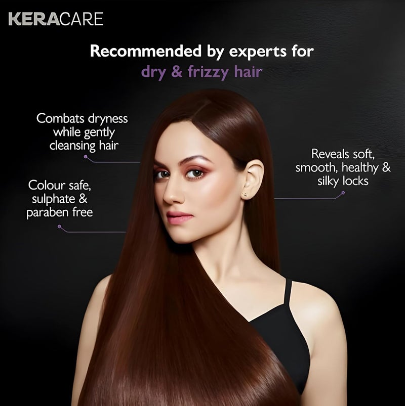 Generic VGSE KERACARE COLOUR SAFE SMOOTH RENEW SHAMPOOSULPHATE PARABEN FREEFOR DRY FRIZZY HAIR 250 ML  - Image 3
