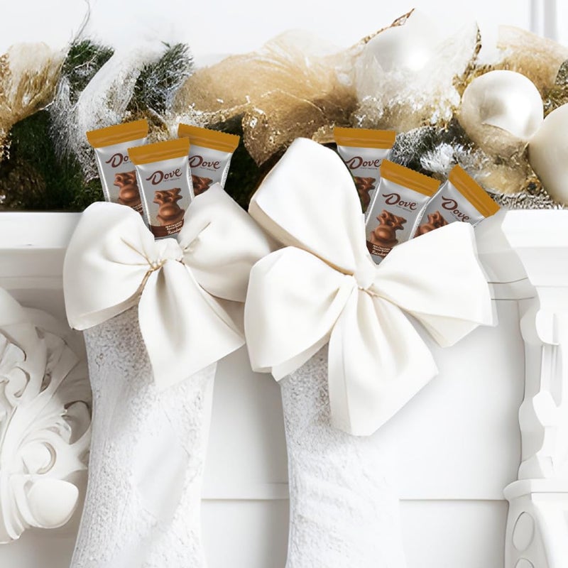 Mars DOVE Milk Chocolate Peanut Butter Reindeer Christmas Chocolate Candy Bar, Christmas Candy Stocking Stuffers, 1.1 Oz (Pack of 6) - Image 3