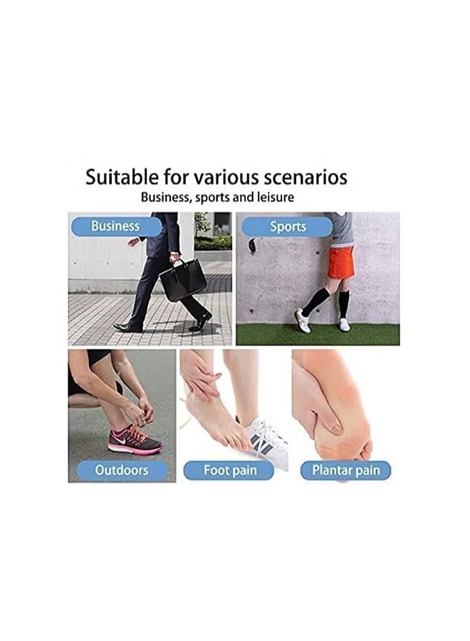 Generic 2 Pair Silicone Increase Heel Support Pads, Cup Gel Shock Cushion, for Plantar Fasciitis, Sore Heel, Bone Spur, Foot Pain Relief Support  - Image 2