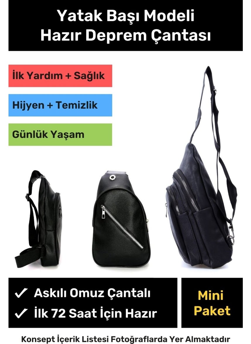 Lacheln - Bedside Mini Pack Ready Earthquake Bag First Aid Kit Bag Afad Acute Bag Emergency Survival Kit Hand Bag - Image 1