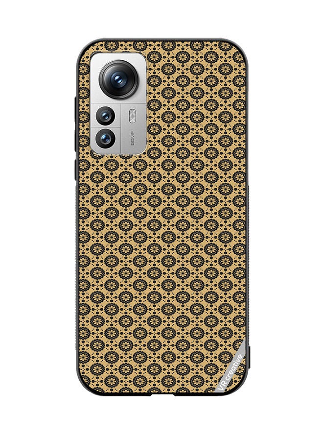 VR CREATIVE Protective Case Cover For Xiaomi 12X Pattern Classical Luxury Ornament Royal Texture Design Multicolour - Image 1