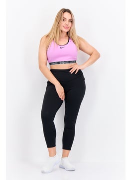 Nike Women Non Padded Brand Logo Training Sports Bra, Purple  - Image 2