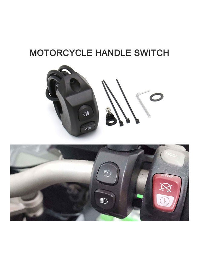 NIBEMINENT Motorcycle Handle Fog Light Switch With Fitting Tools  - Image 4