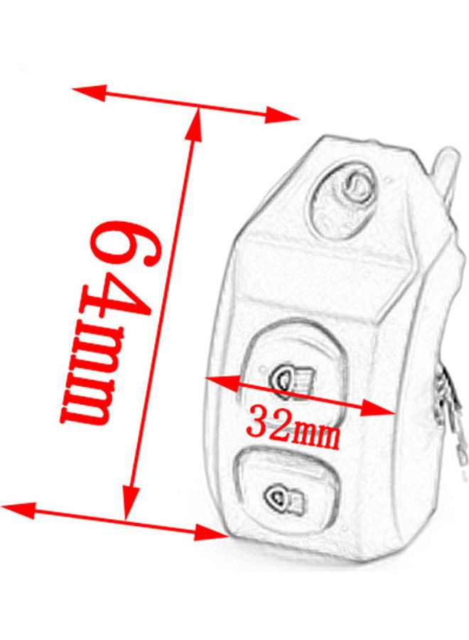 NIBEMINENT Motorcycle Handle Fog Light Switch With Fitting Tools  - Image 2