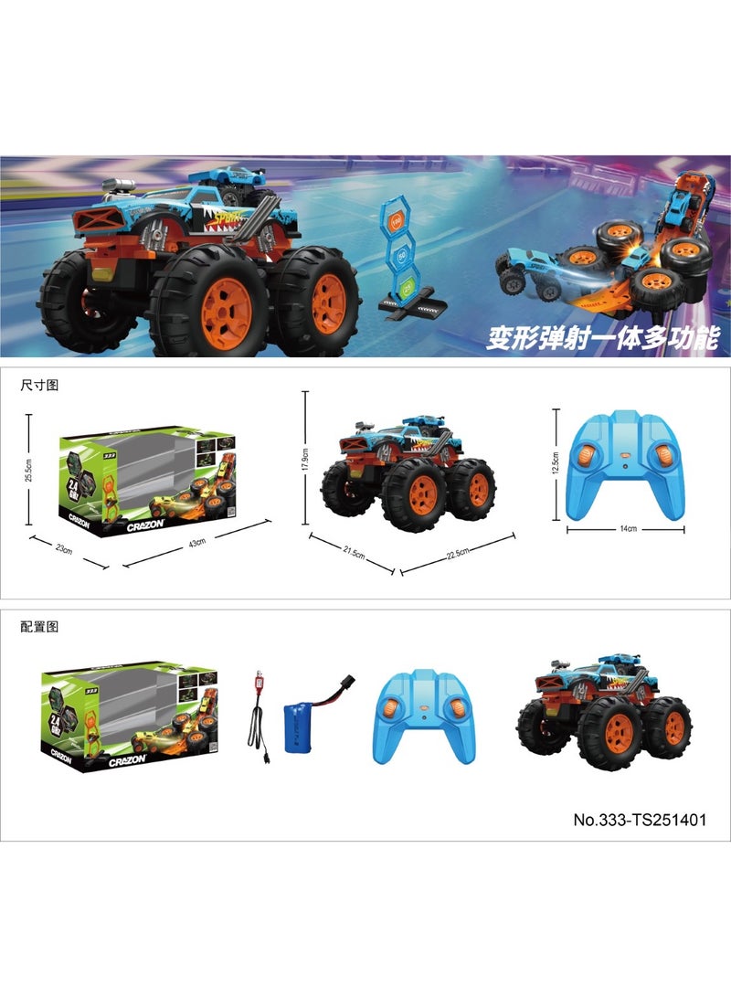 Crazon Trasnform Shooting Truck RC - Image 2