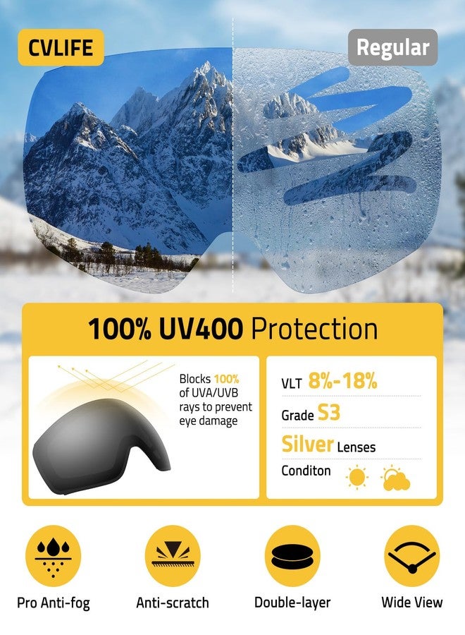 CVLIFE Snow Goggles for Men and Women - Image 4