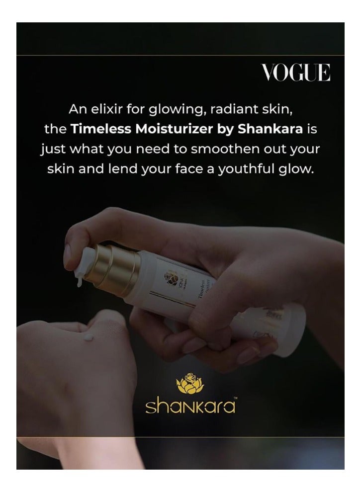 Shankara Timeless Face Moisturiser 50ml + Kumkumadi Oil | Hydrating & Brightening Cream for All Skin Types - Image 5