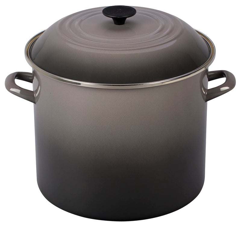 Le Creuset Le Creuset Enamel On Steel Stockpot 16 qt Oyster 