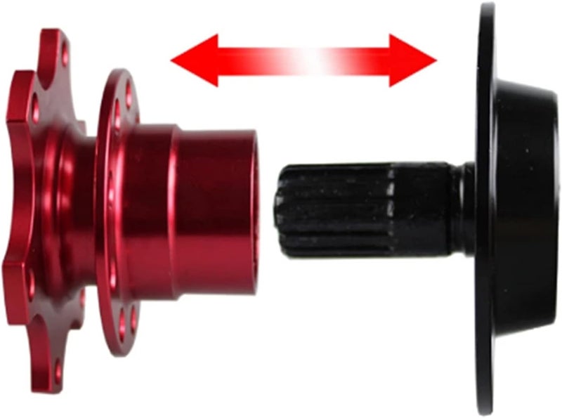 Wivplex Universal Steering Wheel Quick Release Hub Adapter - Image 3