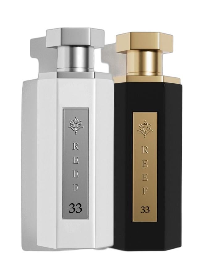 Reef 33 Eau de Parfum & 33 White Eau de Parfum – 2x 100ml Bundle - Image 1