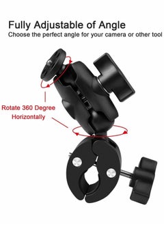Y&D Camera Clamp for GoPr 10 Mount Double Ball Head Adapter 360 Degree Rotation Action  - Image 5
