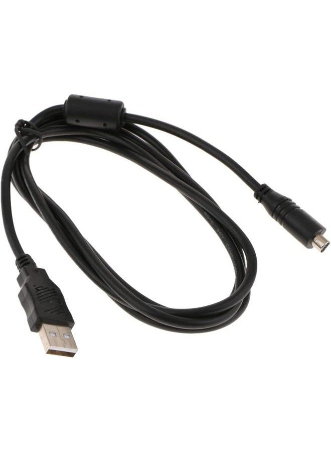 VMC-15FS Replacement USB Cable VMC-30FS 10Pin Cord Compatible with Sony Handycam Camcorder DCR-HC24E DCR-HC26E DCR-SR80 DCR-SR80e DCR-SR85 DCR-SR85e and More Models (4.9ft)