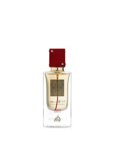 Lattafa Perfumes Perfumes Ana Abiyedh Rouge for Unisex Eau de Parfum Spray, 2.0 Ounce / 60 ml 