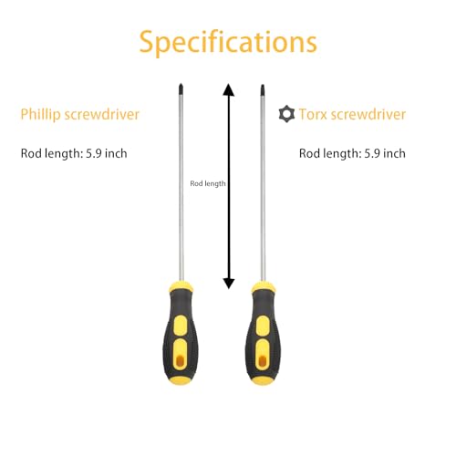 Hather Special Tools made for Dyson V6 V7 V8 V10 V11 V15 Vacuum Cleaners Maintenance, Cleaning and Repair Customized Disassembly Tool Screwdriver Set + Crowbar Tool - Image 2