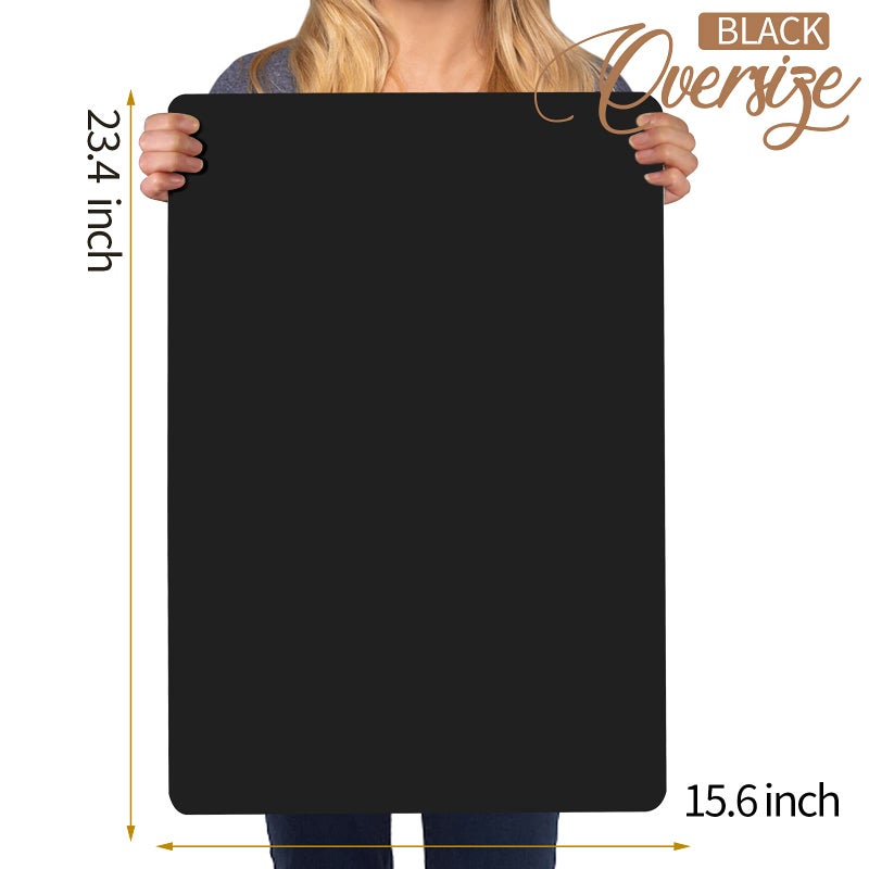 LEOBRO Silicone Mat, 23.4â€ x 15.6â€ Black Silicone Mats for Crafts, Resin Molds, Play Dough Mat, for Resin, Clay, Paint, Arts and Crafts, 1 MM Thick - Image 2