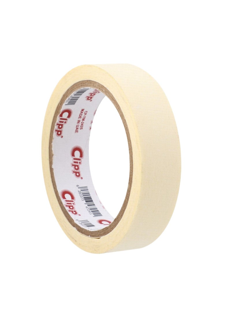 CLIPP 3-Piece Masking Tape With 1 Inch Width 25 Yards Length Strong Adhesive Tape for Painting, Decorating, DIY Home, Office, School Stationery, Arts, DIY Crafts  - Image 2