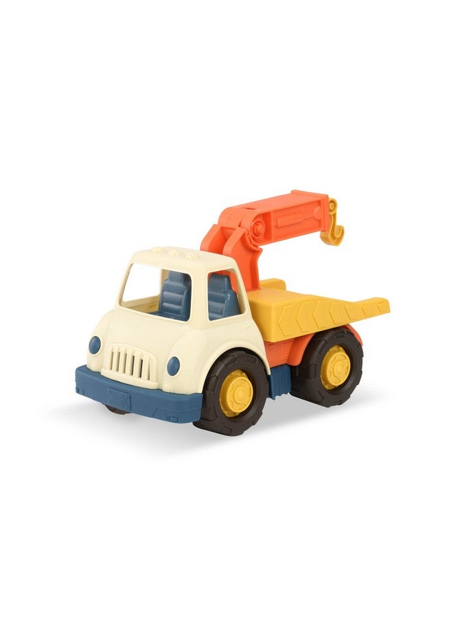 BATTAT Wonder Wheels Tow Truck Toy Truck With Hook For Towing Moveable Parts Sturdy Toy Vehicle For Toddlers Recyclable Tow Truck 1 Year + - Image 1