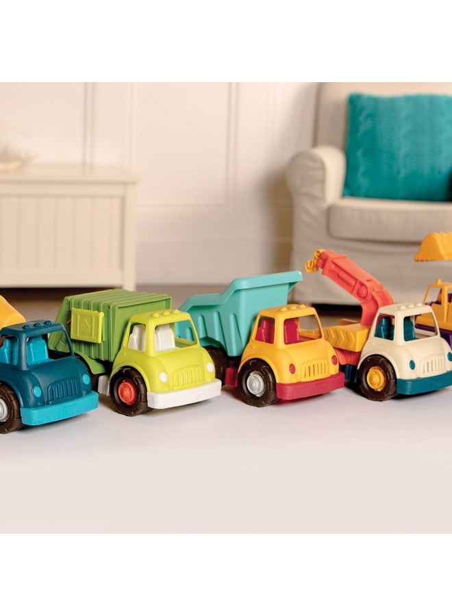 BATTAT Wonder Wheels Tow Truck Toy Truck With Hook For Towing Moveable Parts Sturdy Toy Vehicle For Toddlers Recyclable Tow Truck 1 Year + - Image 4