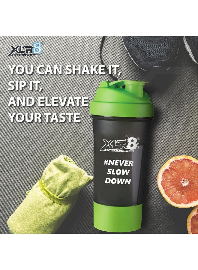 XLR8 Electrolytes Powder | Energy Drink Hydration Powder - Lemon, 300g & Shaker | Isotonic Gym Workout & Endurance Supplement - Image 3