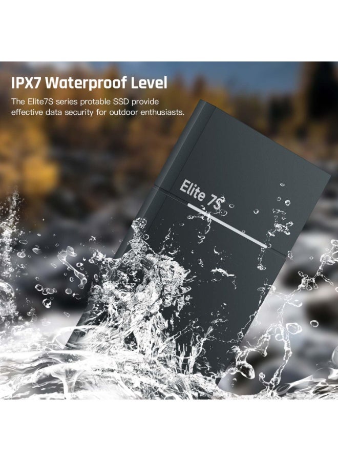 HIKSEMI Portable External SSD 2TB, Read and Write Speed up to 2000MB/s, USB 3.2 Gen 2x2 NVMe External Solid State Drives, IPX7 Waterproof Level - Elite 7S - Image 4