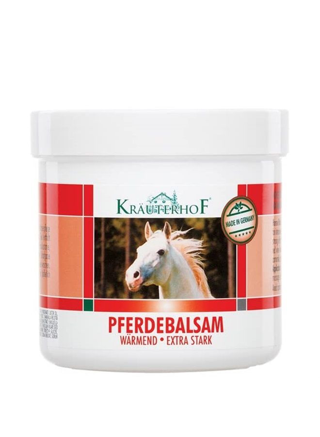 krauterhof جل تدفئة شتوي (تأثير قوي) مع القفزات، الألفية، الدفلى، بلسم الليمون، أوراق العنب، كستناء الحصان - 250 مل من كراوترهوف - Image 2