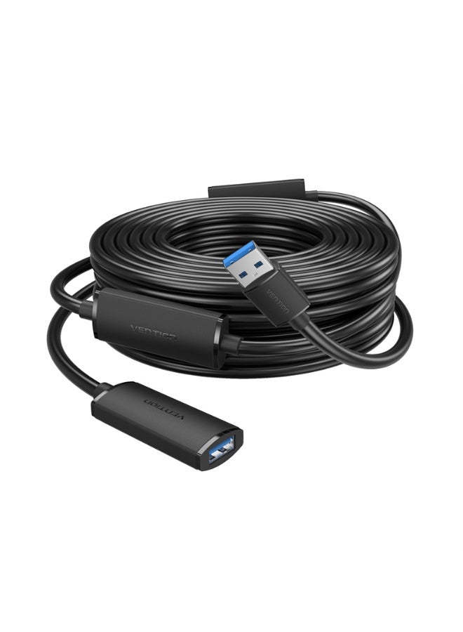 VENTION USB 3.0 Type-A Male to Type-A Female Active Extension Cable 5M Black Model# CBMBJ - Image 4