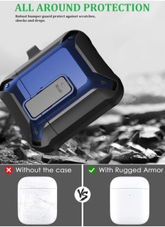 mriya Airpods Case Cover, Secure Lock, Full-Body Rugged Cool AirPod Protective Case, Shockproof Skin for Apple Airpods 2/1 Cases  - Image 5