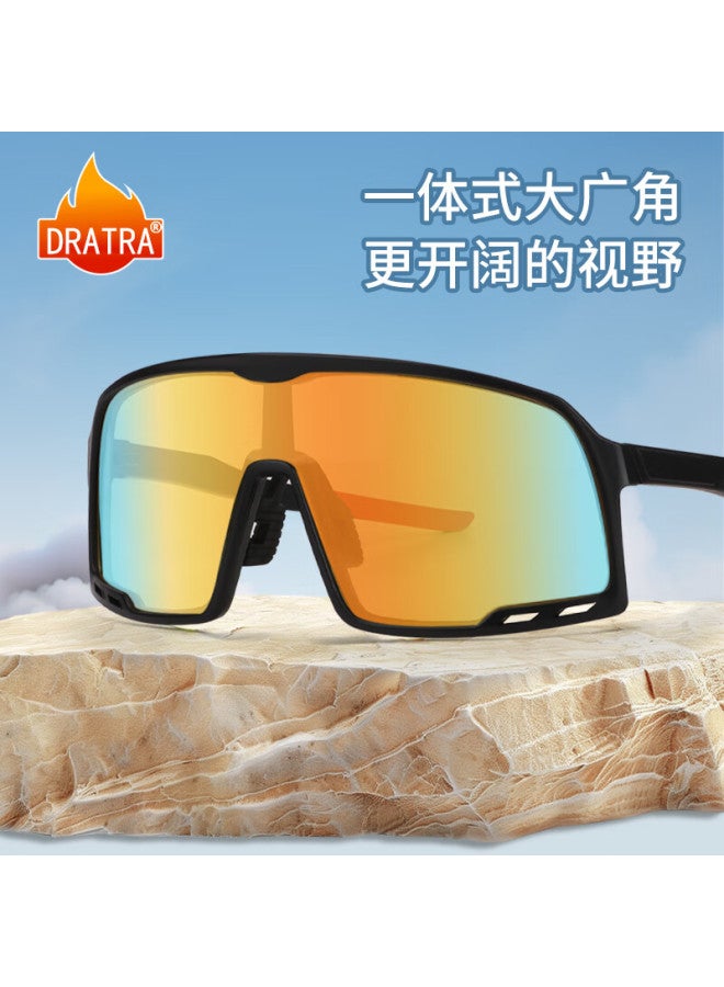 Dratra Sungl For Men, Outdoor Windproof And Sandproof, Mountain Biking, Cycling, Marathon Sports Goggles, Night Vision Gl - Image 2