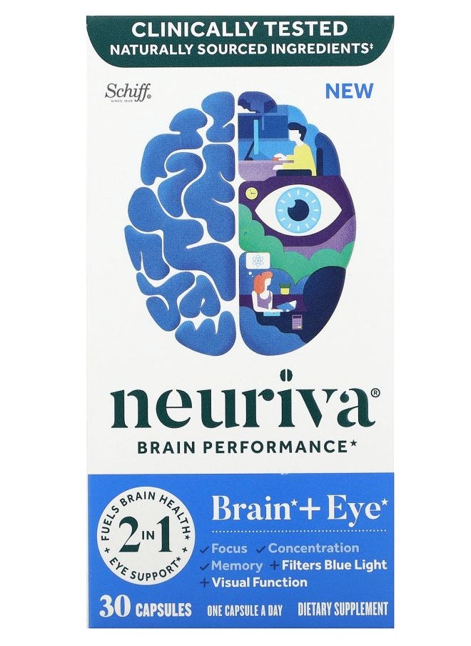 Schiff Neuriva Brain Performance 30 Capsules 