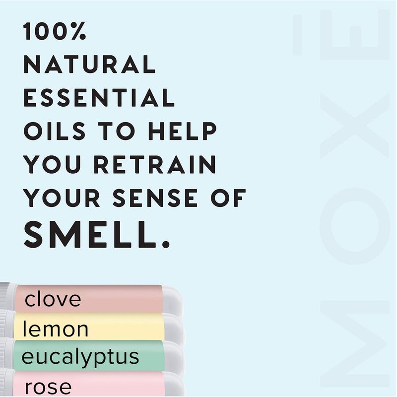 MOXE MOXĒ Smell Training Kit, Made in USA, 4 Essential Oils, Olfactory Regeneration, Helps Restore Sense of Smell, Natural Therapy for Smell Loss (Phase 1) - Image 2