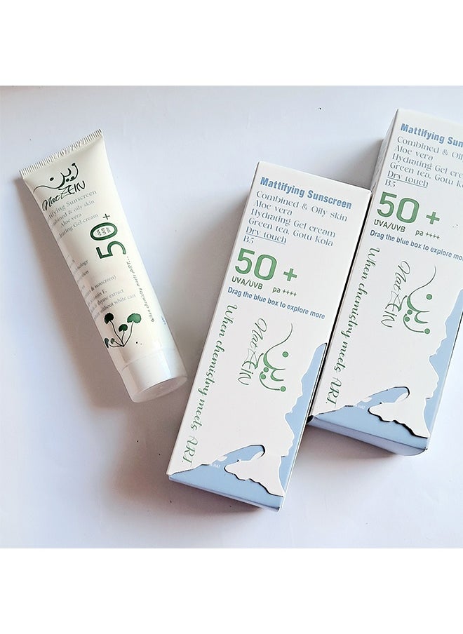 Nat Zein - Zein 2*1 Sunscreen 50+ (UVA, UVB) & Day cream, 60 ml - Image 1