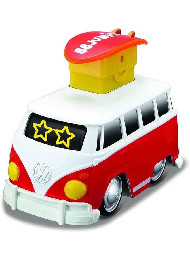 BB Junior - Toy Car Volkswagen Press & Go Samba - Image 1