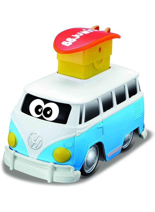 BB Junior - Toy Car Volkswagen Press & Go Samba - Image 1