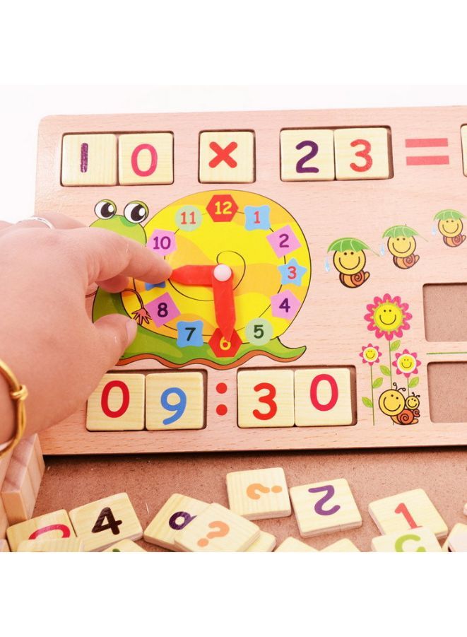 Digital Alphabet Math and General Skill Learning Educational Wooden Toy for kids - Image 3