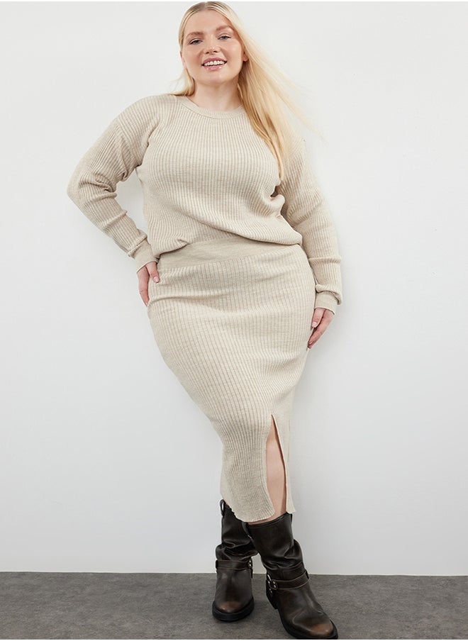 trendyol - Plus Size Two-Piece Set Trendyol Curve - Image 1