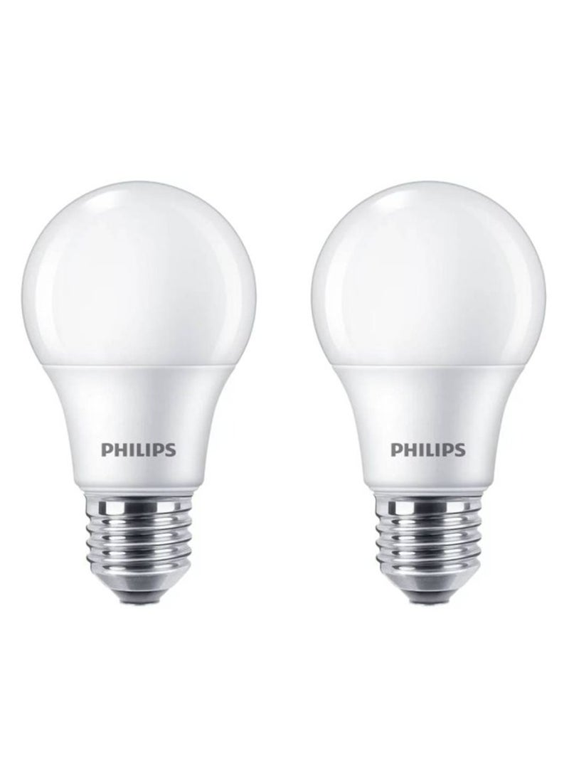 Philips LED Bulb 11W - Warm - E27 - 2 Pieces